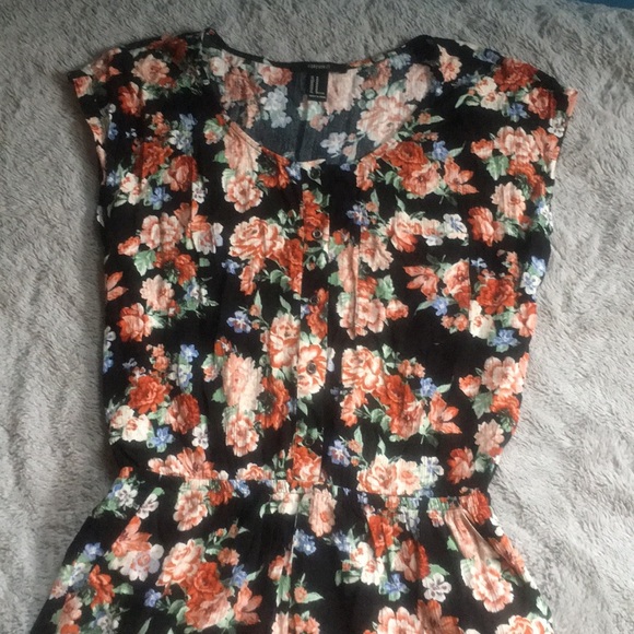 FINAL PRICE F21 floral romper - Picture 4 of 7